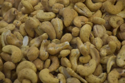 Golden Cashew Nuts Image