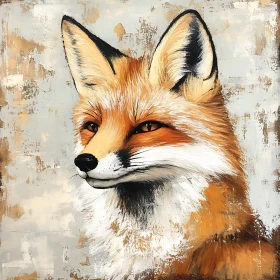 Artistic Fox Portrait