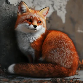 Resting Fox: A Moment of Serenity