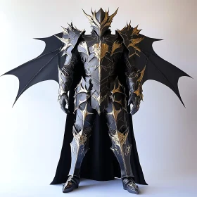 Intricate Dragon Armor Design