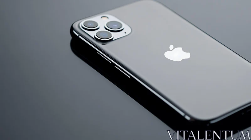 Modern Mobile Phone Still Life AI Image