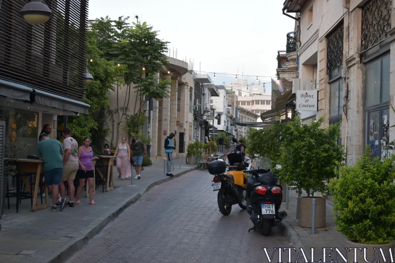 Limassol's Enchanting Urban Stroll Free Stock Photo