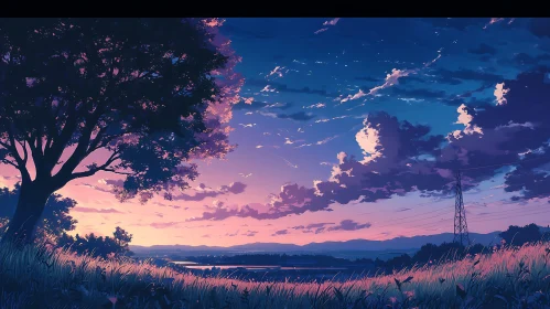 Peaceful Evening Scenery