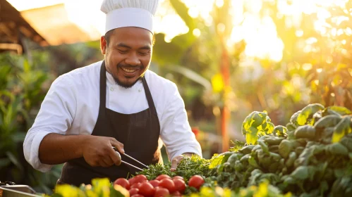 Outdoor Culinary Creation