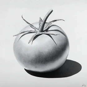 Grayscale Tomato Study