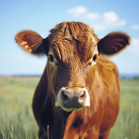 Cow in field