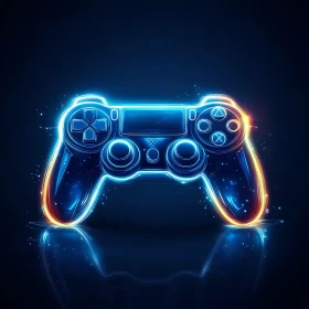 Glowing Console Controller