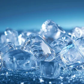 Detailed Look at Ice Cubes