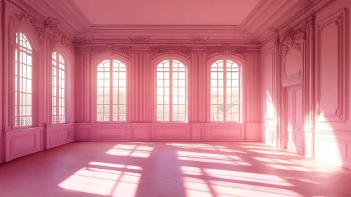 Elegant Pink Room Design