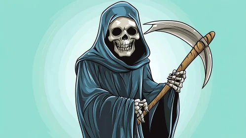 Stylized Grim Reaper Character Design