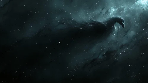 Celestial Dragon Amidst the Stars