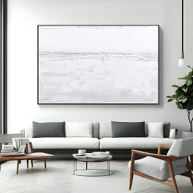 Contemporary Interior Design with Minimalist Art