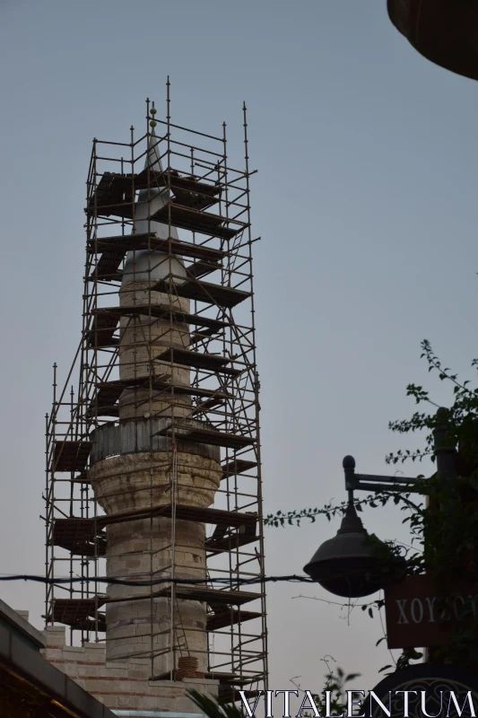 PHOTO Preserving a Historic Minaret