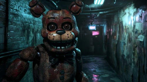 Sinister Animatronic Character Portrait