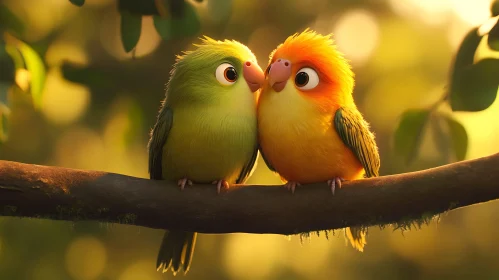 Two Birds in Love