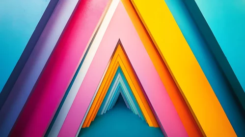 Vibrant Abstract Geometric Design