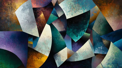 Colorful Geometric Abstract
