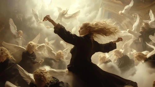 Ascension of Angels: A Celestial Gathering
