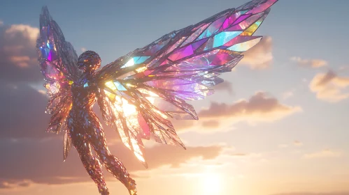 Crystalline Angel in Flight