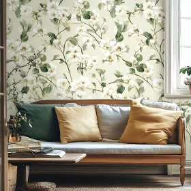 Floral Wallpaper Interior Design