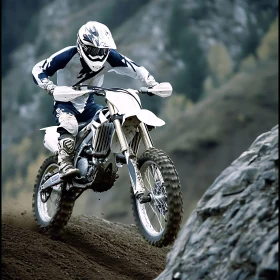 Motocross Bike in Action