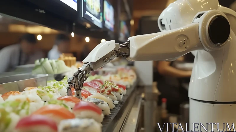 AI ART Automated Sushi Preparation