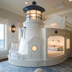 Lighthouse Bed for Children's Room