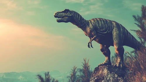 Prehistoric Majesty: T-Rex Overlook