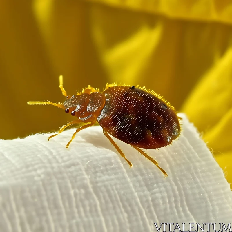 AI ART Bed Bug Macro Photography