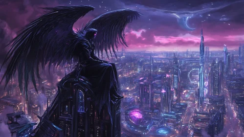 Night Watch: Angel in the Cyberpunk City