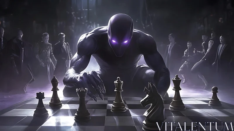 AI ART Chess Game with Spectators