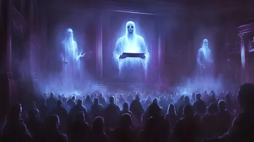 Silent Audience with Spectral Guests