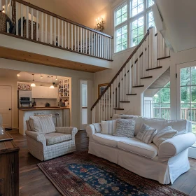 Comfortable Home Interior with Natural Light