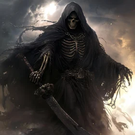 Dark Reaper with Sword