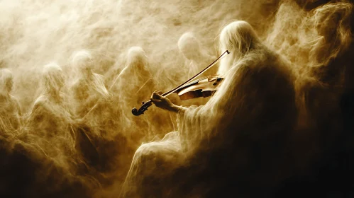 Sepia Tones Musical Spirits