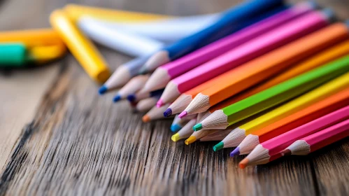 Spectrum of Pencils on Rustic Wood