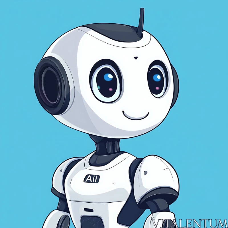 AI ART Whimsical Robot Character Design