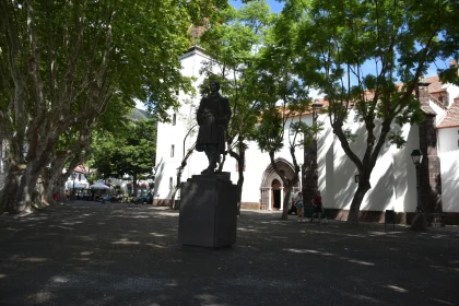 Statue and Shadows in Madeira