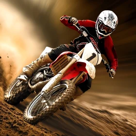 Motorcycle Racing Turn