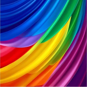 Colorful Abstract Wave Background