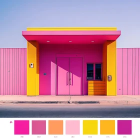 Colorful Building Facade