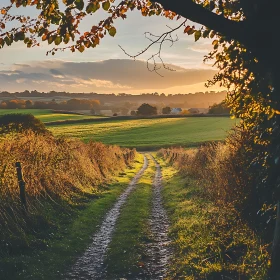 Golden Fields and Winding Path