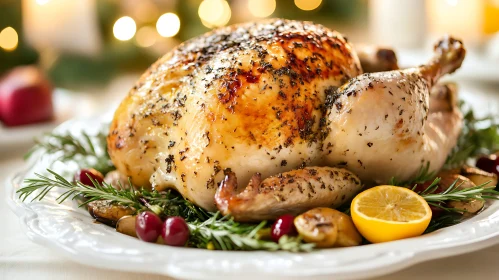 Delicious Thanksgiving Turkey Platter