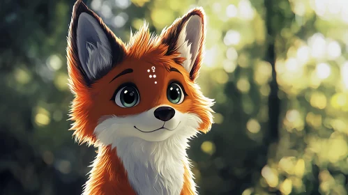 Enchanting Fox Character Design