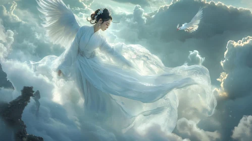 Ethereal Angel Descent