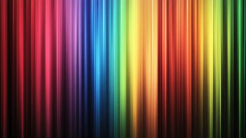 Colorful Vertical Lines Abstract Design