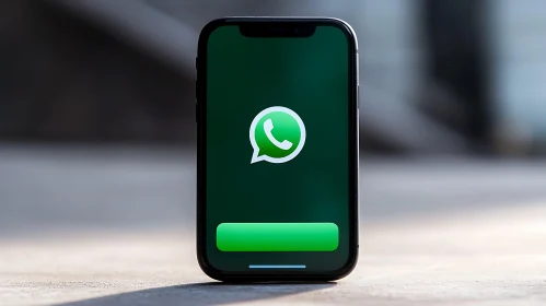 Mobile App Interface on Device