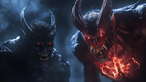 Fiery Demons Unleashed From The Abyss