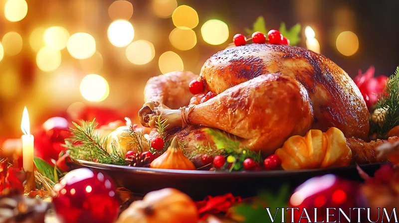 Holiday Turkey Dinner Celebration Image