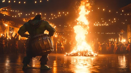 Orcish Bonfire Ceremony